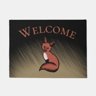 Sly Foxy Fox Welcome Doormat