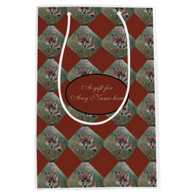 Sly Mr. Fox Medium Gift Bag (Front)