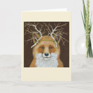 Sly Sylvie the Fox greeting card