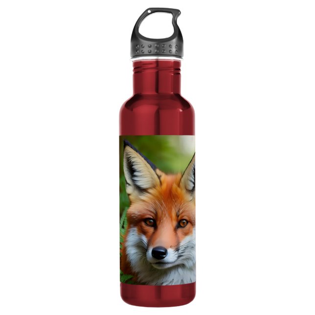 "Sly: The Fox in the Shadows" 710 Ml Water Bottle (Front)