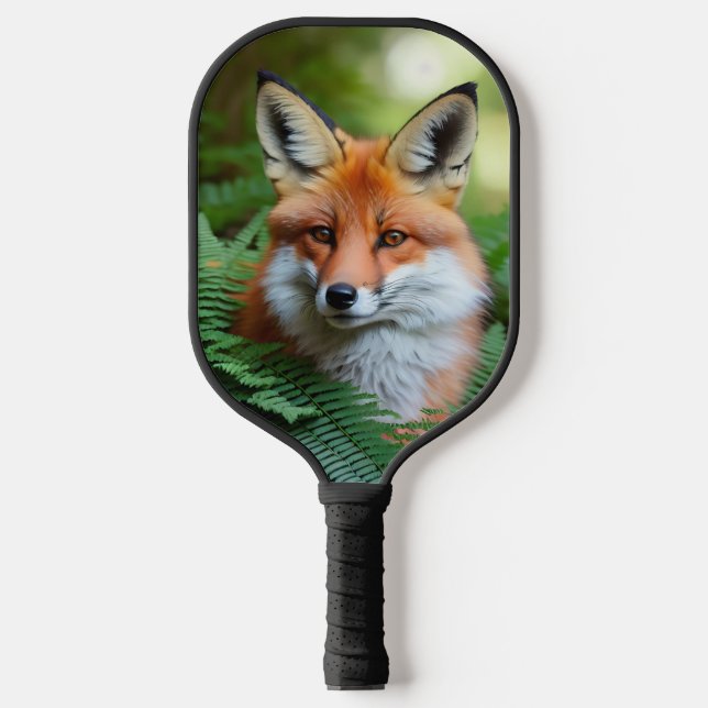 "Sly: The Fox in the Shadows" Pickleball Paddle (Front)