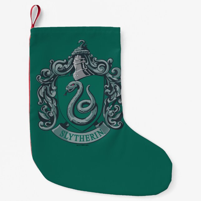Slytherin | Family Vacation Small Christmas Stocking (Front)