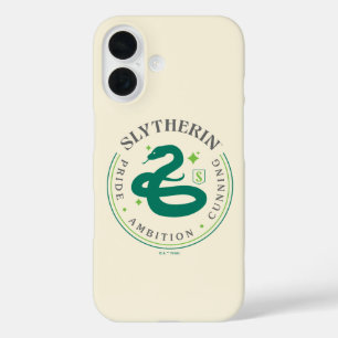 SLYTHERIN™ Green Snake House Pride Badge iPhone 16 Case