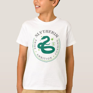 SLYTHERIN™ Green Snake House Pride Badge T-Shirt