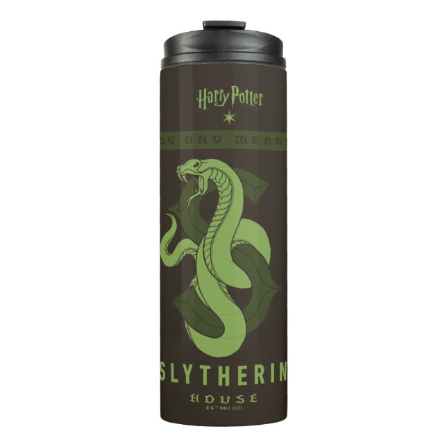 SLYTHERIN™ House By Any Means Thermal Tumbler (Front)