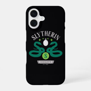 SLYTHERIN™ House Double Snake Locket Graphic iPhone 16 Case