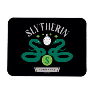SLYTHERIN™ House Double Snake Locket Graphic Magnet