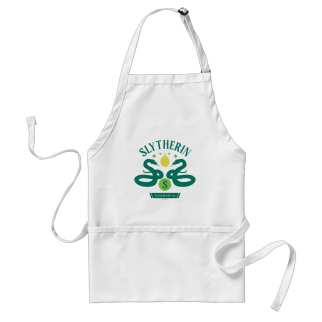 SLYTHERIN™ House Double Snake Locket Graphic Standard Apron (Front)