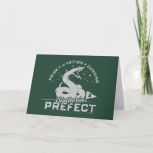 SLYTHERIN™ Prefect Badge Card