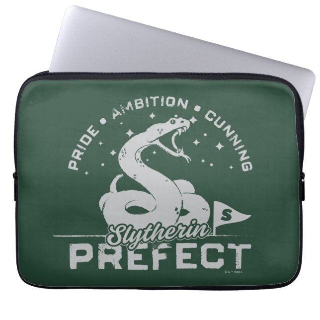 SLYTHERIN™ Prefect Badge Laptop Sleeve (Front)