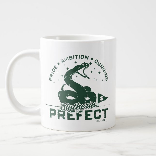 SLYTHERIN™ Prefect Badge Large Coffee Mug (Left)