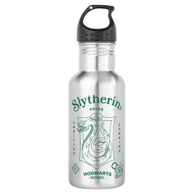 SLYTHERIN™ Pride Ambition Cunning Crest 710 Ml Water Bottle (Front)