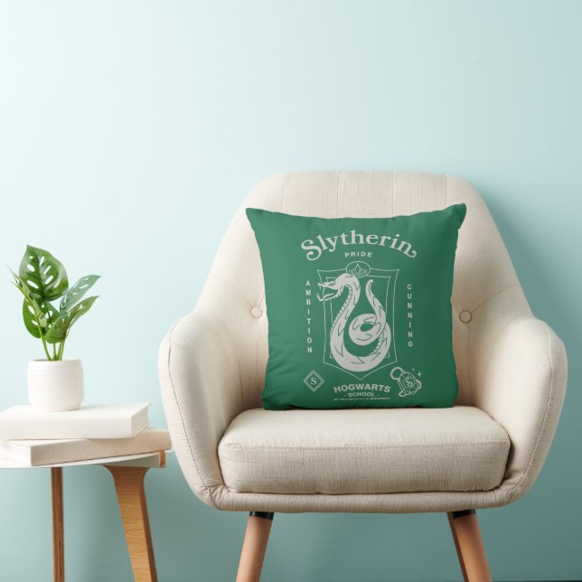 SLYTHERIN™ Pride Ambition Cunning Crest Cushion (Chair)