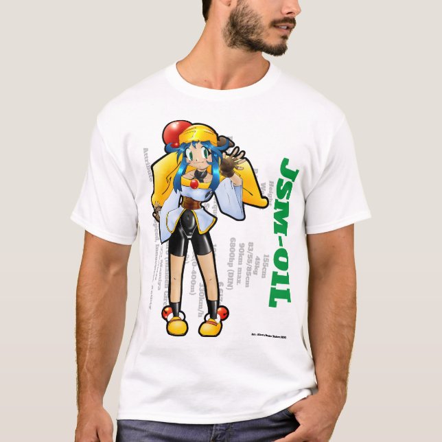 SM Girl 01L - Shirt Design (Front)