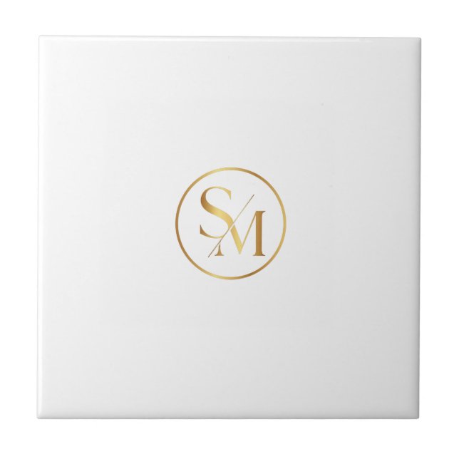 SM Minimal Modern Design Ceramic Tile (Front)