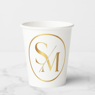 SM Minimal Modern Design Paper Cups