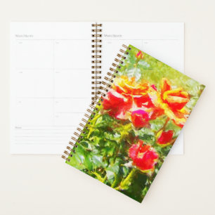 Sm Planner Orange Roses