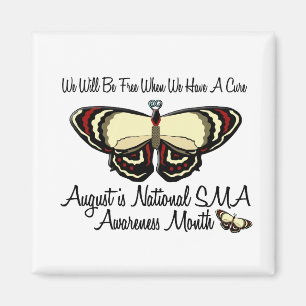 SMA Awareness Month August 3.1 Magnet