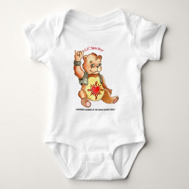 Smack Board Baby Bodysuit (Front)