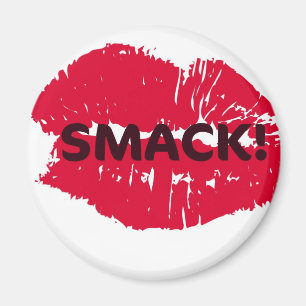 SMACK! HOT LIPS PRINT MAGNET