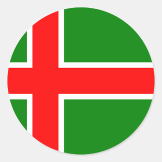 Småland, Sweden Classic Round Sticker