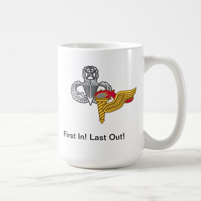 Small 101st Pathfinder Mug with Ranger Tab (Right)