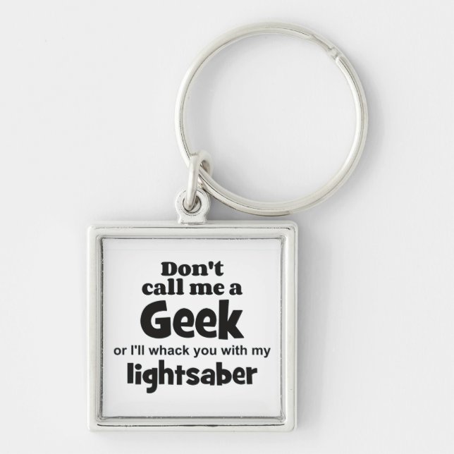 Small (1.38") Premium Square Keychain (Front)