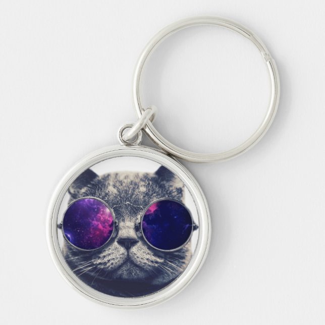 Small (1.44") Premium Round Keychain (Front)