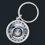 Small (1.44") Premium Round Rotary Keychain<br><div class="desc">Small (1.44") premium round keychain with the picture of a rotary engine</div>