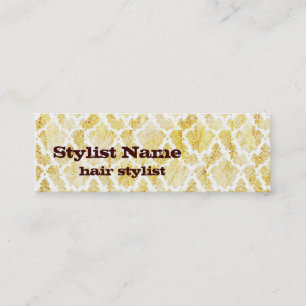 small 3 mini business card