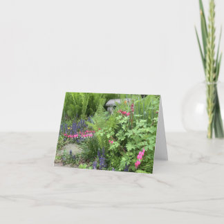 Small, 4" x 5.6" Folded greeting Card