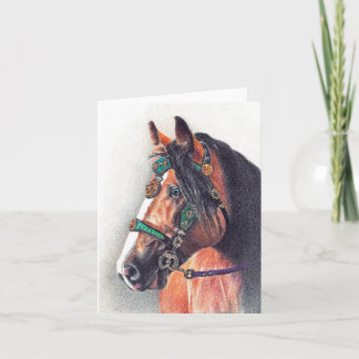 Small, 4" x 5.6" Folded Greeting Card