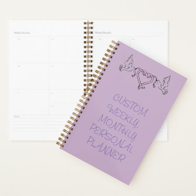 Small (5.5" x 8.5") It's time to get organised! Pl Planner (Display)