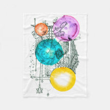 Small Abstract Art "Expanding Multiverse"