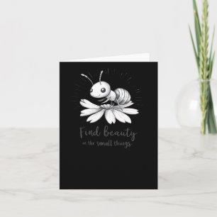 Small Ant Wonders - Motivational Ant Sticker  Card