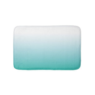 SMALL AQUA OMBRE BATH MAT