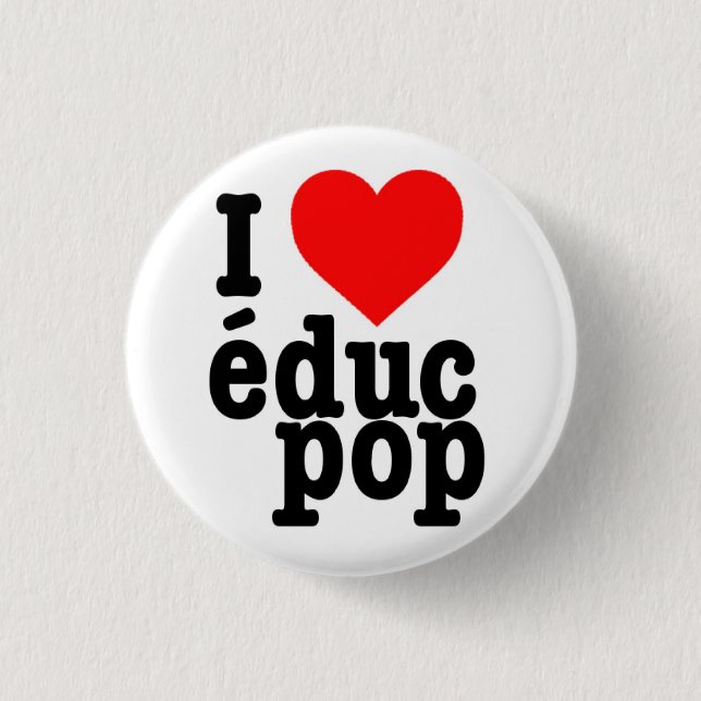 Small Badge I coils pop educ (Front)