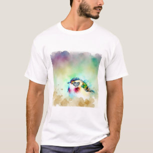Small Bird 270824AREF146 - Watercolor T-Shirt
