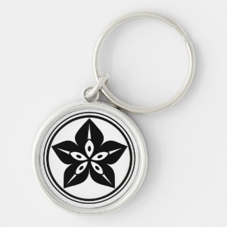Small Black Starfruit Mon Key Chain