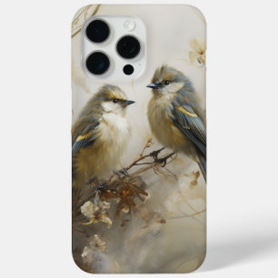 Small Blue Birds Chatty Companions  iPhone 15 Pro Max Case