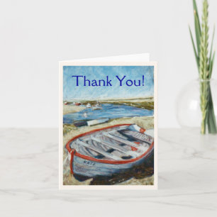 Small Boat 'Thank You' Notecard