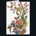 Small Bouquet<br><div class="desc">This flower painting would work as a general purpose greeting card,  an invitation,  a holiday card or any other imaginative way of using a card</div>