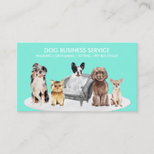 Small Breed Dog Social Club Business Card