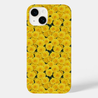 Small Bright Yellow Roses Phone Case