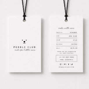 Small Business Baby Price Tags