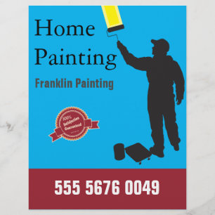 Small Business Flyer Painting Service Handyman