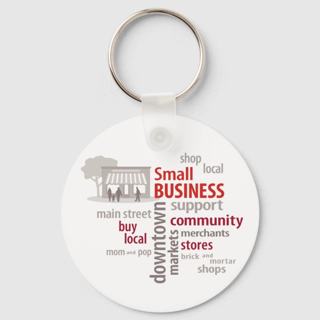 Small Business Key Ring (Front)