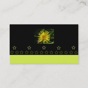 small business owner, dandelion business card
