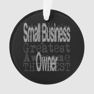 Small Business Owner Extraordinaire Ornament