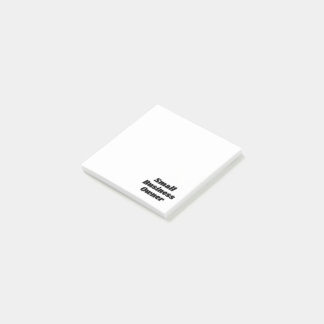 Small Business Owner Sticky Notes